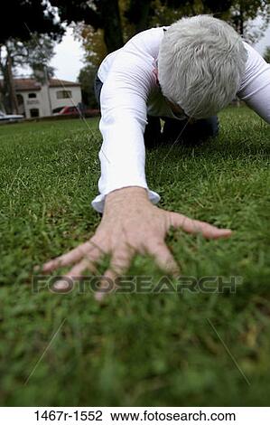 people, woman, senior, calm, stretching, health, outdoors View Large Photo Image Stock Image - people, woman, senior, calm, stretching, health, outdoors. Fotosearch