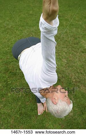 people, woman, senior, calm, stretching, health, outdoors View Large Photo Image Stock Image - people, woman, senior, calm, stretching, health, outdoors. Fotosearch