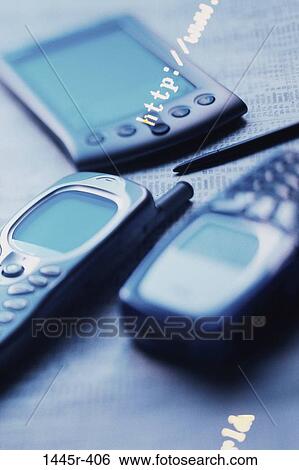 Stock Photograph - planner, worldwide web, technology, computer, web, electronics. Fotosearch