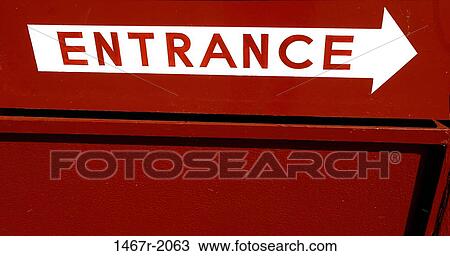 pointing, point, entrance, sign, arrow, signage View Large Photo Image Stock Image - pointing, point, entrance, sign, arrow, signage. Fotosearch