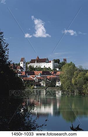 River Lech, Fussen, Germany View Large Photo Image Stock Image - River Lech, Fussen, Germany. Fotosearch