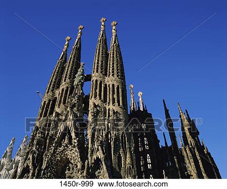 Stock Photo - Sagrada Familia, Barcelona, Spain. Fotosearch