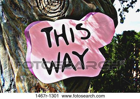 sign, direction, signage, this way, Signage uprights View Large Photo Image Stock Image - sign, direction, signage, this way, Signage uprights. Fotosearch