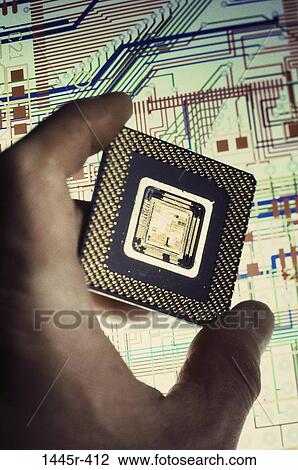 small, hand, computer, holding, powerful, computer chip View Large Photo Image Stock Image - small, hand, computer, holding, powerful, computer chip. Fotosearch