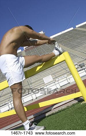 track, stretching, outdoors, sports View Large Photo Image Stock Image - track, stretching, outdoors, sports. Fotosearch