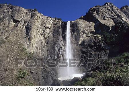 Bridal Veil Falls, California, USA View Large Photo Image Stock Photo - Bridal Veil Falls, California, USA. Fotosearch