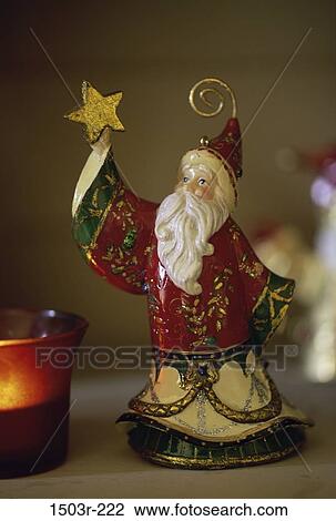 Stock Image - Christmas, festive, ornament, star, still life, decoration. Fotosearch