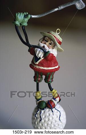 Christmas, ornament, humor, golfing, still life, humorous View Large Photo Image Stock Photo - Christmas, ornament, humor, golfing, still life, humorous. Fotosearch