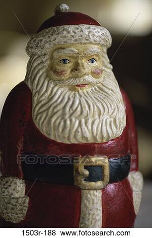 Stock Photo - Christmas, ornament, still life, old, decoration, figurine. Fotosearch