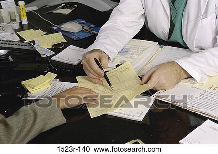 desk, paperwork, patient, doctor, health, showing View Large Photo Image Stock Image - desk, paperwork, patient, doctor, health, showing. Fotosearch