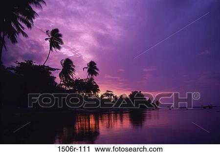 Stock Image - Moorea, French Polynesia. Fotosearch
