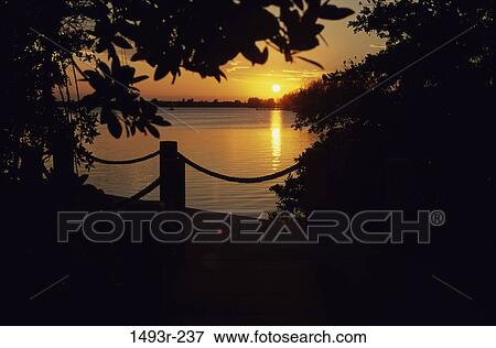 morning, dusk, evening, sunset, lake, calm View Large Photo Image Stock Photo - morning, dusk, evening, sunset, lake, calm. Fotosearch