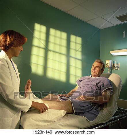 patient, doctor, health, Middle-aged, treatment, medical personnel View Large Photo Image Stock Photo - patient, doctor, health, Middle-aged, treatment, medical personnel. Fotosearch