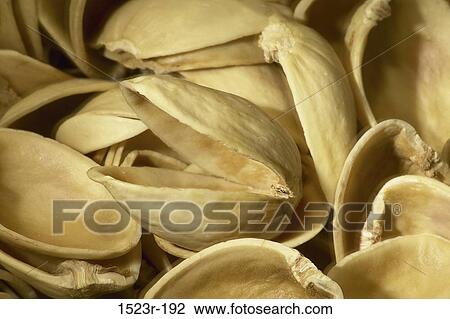 Stock Image - Pistachio Shells. Fotosearch