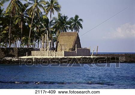 Puuhonua O Honaunau National Historical Park, Hawaii, USA View Large Photo Image Stock Photo - Puuhonua O Honaunau National Historical Park, Hawaii, USA. Fotosearch
