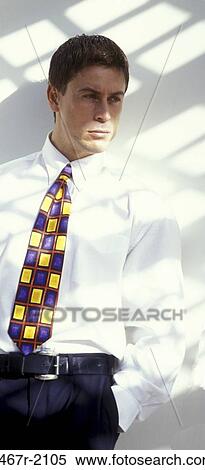 shadows, tie, daydreaming, business, outdoors, contemplating View Large Photo Image Stock Photography - shadows, tie, daydreaming, business, outdoors, contemplating. Fotosearch