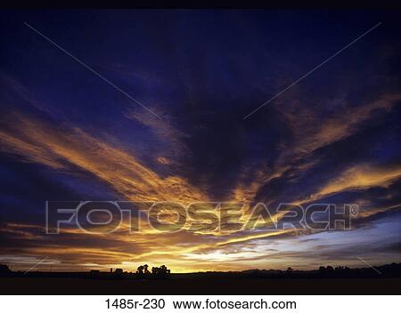 , sky, clouds, sun, sunset, calm View Large Photo Image Stock Image - , sky, clouds, sun, sunset, calm. Fotosearch