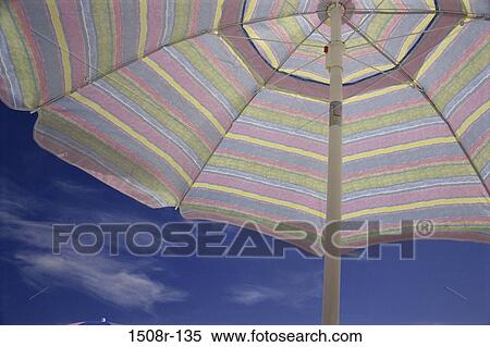 sky, relaxation, umbrella, shade, open, beach View Large Photo Image Stock Photography - sky, relaxation, umbrella, shade, open, beach. Fotosearch