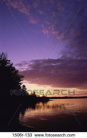 , sky, water, night, clouds, sunset, lake View Large Photo Image Stock Image - , sky, water, night, clouds, sunset, lake. Fotosearch
