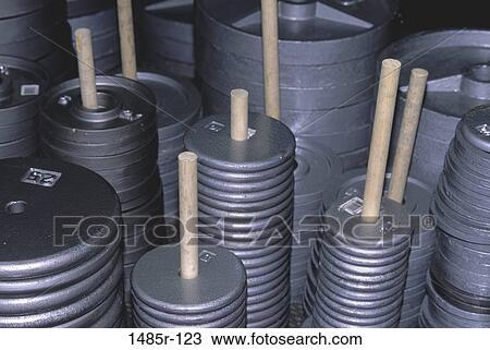 stacked, equipment, sports, weights, sports equipment, still life View Large Photo Image Stock Image - stacked, equipment, sports, weights, sports equipment, still life. Fotosearch