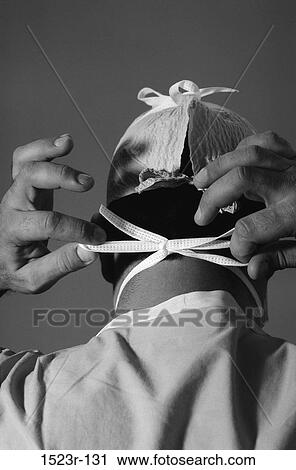 tie, scrubs, surgery, surgeon, health, behind, black and white View Large Photo Image Stock Image - tie, scrubs, surgery, surgeon, health, behind, black and white. Fotosearch