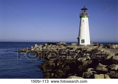 Walton Lighthouse, California, USA View Large Photo Image Stock Image - Walton Lighthouse, California, USA. Fotosearch