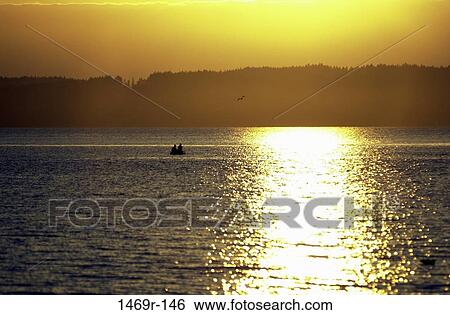 water, sunset, boating, sports, boat, fishing View Large Photo Image Stock Photograph - water, sunset, boating, sports, boat, fishing. Fotosearch