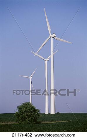 Wind Turbines, Iowa, USA View Large Photo Image Stock Image - Wind Turbines, Iowa, USA. Fotosearch
