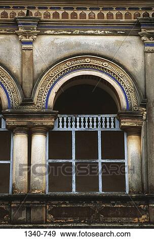 Arched window of a house, Chettinad, Sivaganga, Tamil Nadu, India View Large Photo Image Stock Photo - Arched window of a house, Chettinad, Sivaganga, Tamil Nadu, India. Fotosearch
