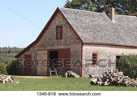 Building on a farm, Ross Farm Museum, New Ross, Nova Scotia, Canada View Large Photo Image Stock Photo - Building on a farm, Ross Farm Museum, New Ross, Nova Scotia, Canada. Fotosearch