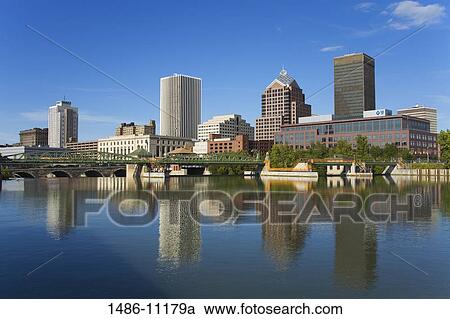 Buildings at the waterfront, Genesee River, Rochester, New York State, USA View Large Photo Image Stock Image - Buildings at the waterfront, Genesee River, Rochester, New York State, USA. Fotosearch