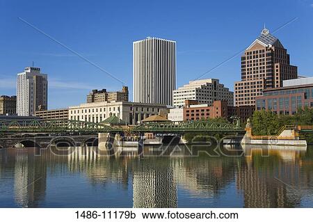Buildings at the waterfront, Genesee River, Rochester, New York State, USA View Large Photo Image Stock Image - Buildings at the waterfront, Genesee River, Rochester, New York State, USA. Fotosearch