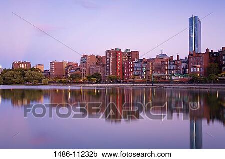 Buildings on the waterfront, John Hancock Tower, Back Bay, Boston, Massachusetts, USA View Large Photo Image Stock Image - Buildings on the waterfront, John Hancock Tower, Back Bay, Boston, Massachusetts, USA. Fotosearch