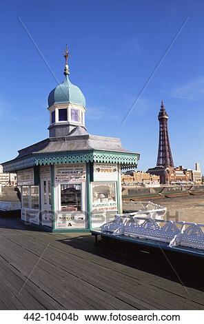 Candy shop on a pier, North Pier, Blackpool Tower, Blackpool, Lancashire, England View Large Photo Image Stock Image - Candy shop on a pier, North Pier, Blackpool Tower, Blackpool, Lancashire, England. Fotosearch