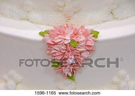 Close-up of a cake decorated with flowers View Large Photo Image Stock Photography - Close-up of a cake decorated with flowers. Fotosearch