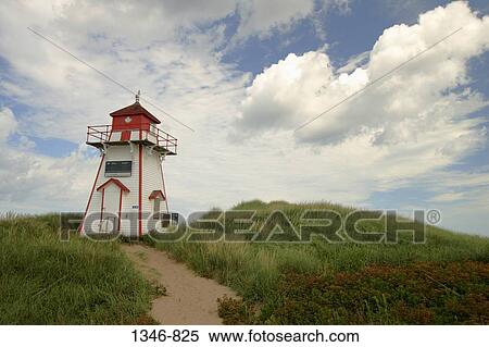 Clouds over a lighthouse, Covehead Harbour Lighthouse, Covehead Harbour, Prince Edward Island, Canada View Large Photo Image Stock Photography - Clouds over a lighthouse, Covehead Harbour Lighthouse, Covehead Harbour, Prince Edward Island, Canada. Fotosearch