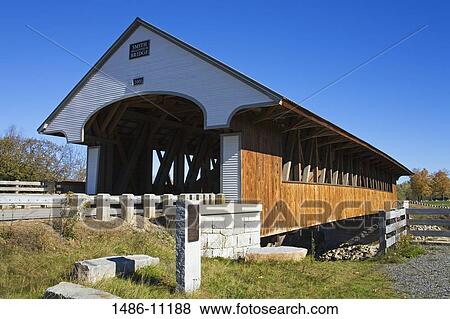 Covered bridge across a river, Smith Covered Bridge, Plymouth, New Hampshire, USA View Large Photo Image Stock Photo - Covered bridge across a river, Smith Covered Bridge, Plymouth, New Hampshire, USA. Fotosearch