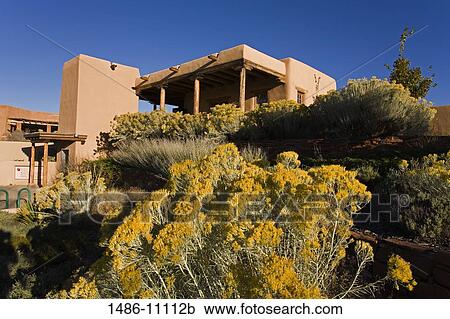 Flowers in front of a museum, New Mexico Museum, Museum Hill, Santa Fe, New Mexico, USA View Large Photo Image Stock Image - Flowers in front of a museum, New Mexico Museum, Museum Hill, Santa Fe, New Mexico, USA. Fotosearch