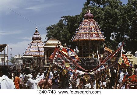 Group of people celebrating a traditional festival, Karpaka Vinayakar Temple, Pillaiyarpatti, Tamil Nadu, India View Large Photo Image Stock Image - Group of people celebrating a traditional festival, Karpaka Vinayakar Temple, Pillaiyarpatti, Tamil Nadu, India. Fotosearch
