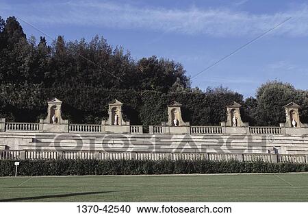 Lawn in front of a palace, Palazzo Pitti, Florence, Tuscany, Italy View Large Photo Image Stock Image - Lawn in front of a palace, Palazzo Pitti, Florence, Tuscany, Italy. Fotosearch