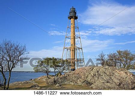Lighthouse on the coast, Marblehead Lighthouse, Chandler Hovey Park, Marblehead, Massachusetts, USA View Large Photo Image Stock Photo - Lighthouse on the coast, Marblehead Lighthouse, Chandler Hovey Park, Marblehead, Massachusetts, USA. Fotosearch