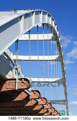 Low angle view of a bridge, Frederick Douglass-Susan B. Anthony Memorial Bridge, Rochester, New York State, USA View Large Photo Image Stock Image - Low angle view of a bridge, Frederick Douglass-Susan B. Anthony Memorial Bridge, Rochester, New York State, USA. Fotosearch