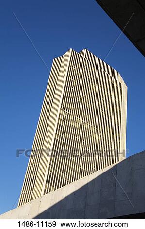 Low angle view of a building, Erastus Corning Tower, Empire State Plaza, Albany, New York State, USA View Large Photo Image Stock Photo - Low angle view of a building, Erastus Corning Tower, Empire State Plaza, Albany, New York State, USA. Fotosearch