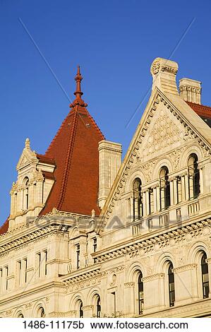 Low angle view of a government building, State Capitol Building, Albany, New York State, USA View Large Photo Image Stock Image - Low angle view of a government building, State Capitol Building, Albany, New York State, USA. Fotosearch