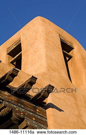 Low angle view of a museum, Museum of Fine Arts, Santa Fe, New Mexico, USA View Large Photo Image Stock Image - Low angle view of a museum, Museum of Fine Arts, Santa Fe, New Mexico, USA. Fotosearch