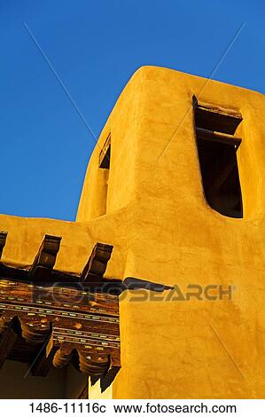 Low angle view of a museum, Museum of Fine Arts, Santa Fe, New Mexico, USA View Large Photo Image Stock Image - Low angle view of a museum, Museum of Fine Arts, Santa Fe, New Mexico, USA. Fotosearch