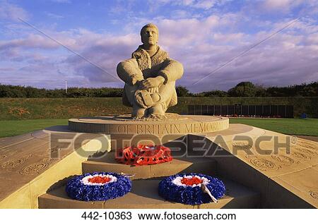Low angle view of a statue in a park, The Battle of Britain Memorial, Capel-Le-Ferne, Folkestone, Kent, England View Large Photo Image Stock Image - Low angle view of a statue in a park, The Battle of Britain Memorial, Capel-Le-Ferne, Folkestone, Kent, England. Fotosearch