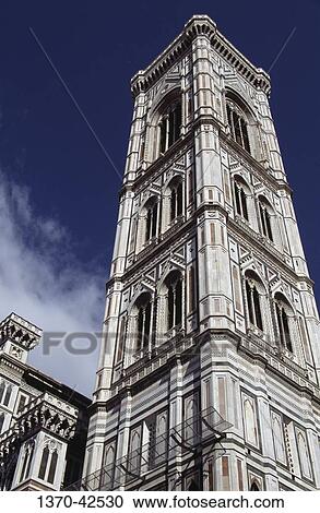 Low angle view of a tower, Campanile di Giotto, Florence, Tuscany, Italy View Large Photo Image Stock Image - Low angle view of a tower, Campanile di Giotto, Florence, Tuscany, Italy. Fotosearch