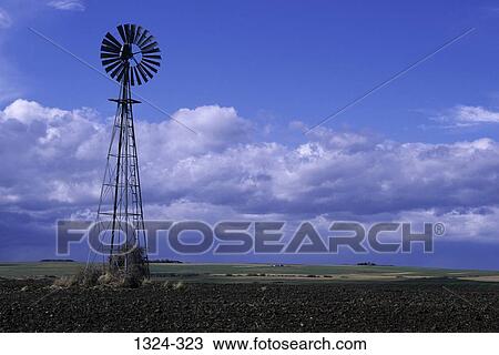 Low angle view of a windmill, Dove Creek, Colorado, USA View Large Photo Image Stock Image - Low angle view of a windmill, Dove Creek, Colorado, USA. Fotosearch