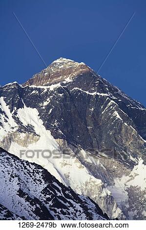 Low angle view of mountains, Mt Everest, Nuptse, Sagarmatha National Park, Nepal View Large Photo Image Stock Image - Low angle view of mountains, Mt Everest, Nuptse, Sagarmatha National Park, Nepal. Fotosearch
